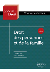 E-book, Droit des personnes et de la famille, Édition Marketing Ellipses