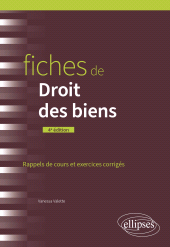 E-book, Fiches de Droit des biens : A jour au 15 juin 2024, Édition Marketing Ellipses
