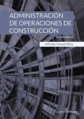 eBook, Administración de operaciones de construcción, Ediciones UC