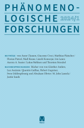 E-book, Phänomenologische Forschungen 2024-1, Felix Meiner Verlag