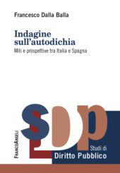 E-book, Indagine sull'autodichia : miti e prospettive tra Italia e Spagna, Franco Angeli