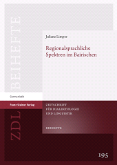 E-book, Regionalsprachliche Spektren im Bairischen, Franz Steiner Verlag GmbH