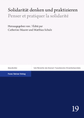 E-book, Solidarität denken und praktizieren / Penser et pratiquer la solidarité, Franz Steiner Verlag GmbH