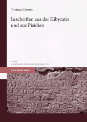 E-book, Inschriften aus der Kibyratis und aus Pisidien, Franz Steiner Verlag GmbH