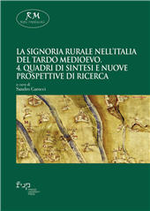 E-book, La signoria rurale nell'Italia del tardo Medioevo, Firenze University Press