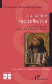 E-book, La justice redistributive : La fonction sociale Selon Saint Thomas d'Aquin, L'Harmattan