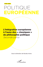 E-book, L'intégration européenne à l'aune des "classiques" de philosophie politique : Seconde partie, L'Harmattan