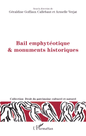 E-book, Bail emphytéotique & monuments historiques, L'Harmattan