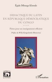 E-book, Didactique du latin en République démocratique du Congo : Pistes pour un enseignement efficient, L'Harmattan