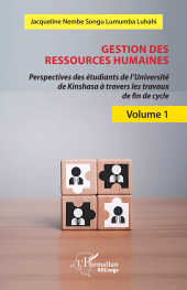E-book, Gestion des ressources humaines : Perspectives des étudiants de l'Université de Kinshasa à travers les travaux de fin de cycle, L'Harmattan
