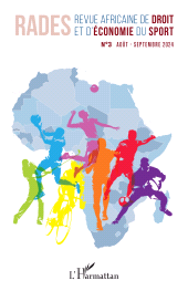 E-book, Revue africaine de droit et d'économie du sport : N°3 août-septembre 2024, L'Harmattan