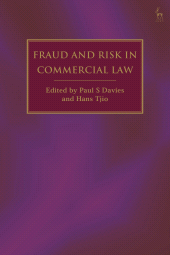 E-book, Fraud and Risk in Commercial Law, Hart Publishing