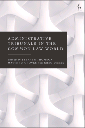 eBook, Administrative Tribunals in the Common Law World, Hart Publishing