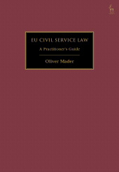 eBook, EU Civil Service Law : A Practitioner's Guide, Hart Publishing