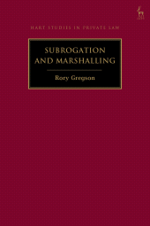 E-book, Subrogation and Marshalling, Hart Publishing