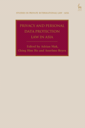 E-book, Privacy and Personal Data Protection Law in Asia, Hart Publishing