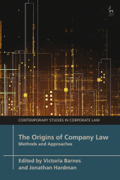 E-book, The Origins of Company Law : Methods and Approaches, Hart Publishing