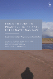 E-book, From Theory to Practice in Private International Law : Gedächtnisschrift for Professor Jonathan Fitchen, Hart Publishing