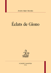 E-book, Éclats de Giono, Morello, Alain-André, Honoré Champion