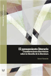 E-book, El pensamiento literario : consideraciones diacrónicas sobre la filosofía de la literatura, Iberoamericana Editorial Vervuert