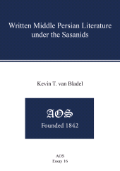 E-book, Written Middle Persian Literature under the Sasanids, ISD