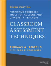 E-book, Classroom Assessment Techniques : Formative Feedback Tools for College and University Teachers, Jossey-Bass