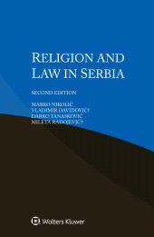 E-book, Religion and Law in Serbia, Wolters Kluwer