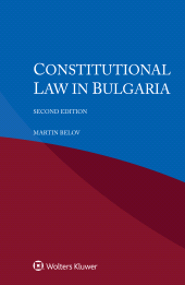 E-book, Constitutional Law in Bulgaria, Belov, Martin, Wolters Kluwer