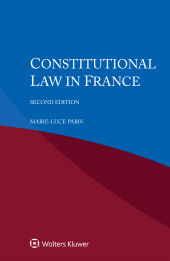 E-book, Constitutional Law in France, Wolters Kluwer