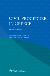 eBook, Civil Procedure in Greece, Yessiou-Faltsi, Pelayia, Wolters Kluwer