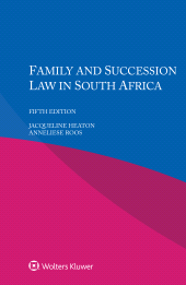 E-book, Family and Succession Law in South Africa, Heaton, Jacqueline, Wolters Kluwer