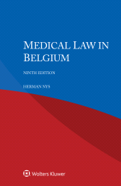 eBook, Medical Law in Belgium, Wolters Kluwer