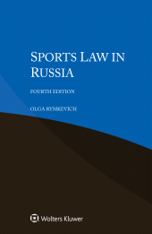 E-book, Sports Law in Russia, Wolters Kluwer