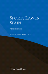 eBook, Sports Law in Spain, Wolters Kluwer