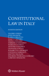 eBook, Constitutional Law in Italy, Kluwer Law International