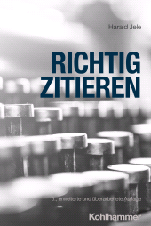 E-book, Richtig zitieren, Kohlhammer Verlag
