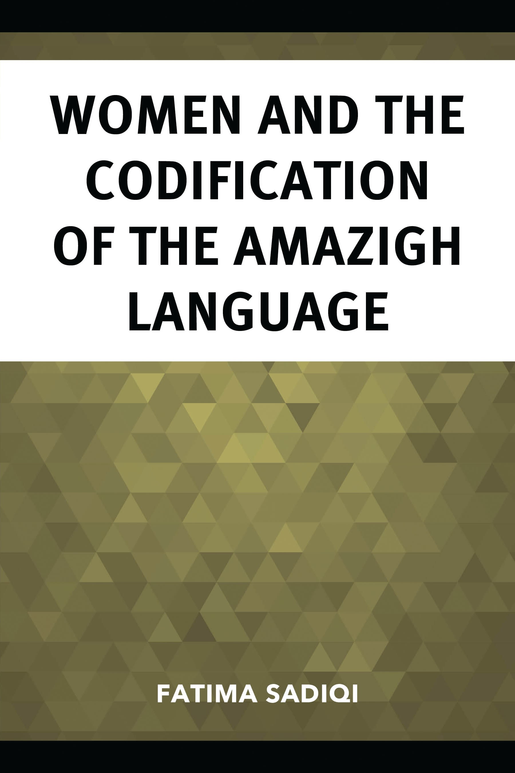 E-book, Women and the Codification of the Amazigh Language, Lexington Books