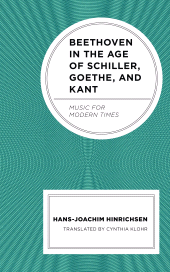 E-book, Beethoven in the Age of Schiller, Goethe, and Kant : Music for Modern Times, Lexington Books