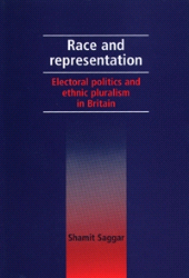 E-book, Race and representation : Electoral politics and ethnic pluralism in Britain, Manchester University Press