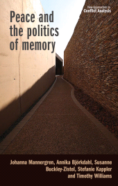 E-book, Peace and the politics of memory, Manchester University Press