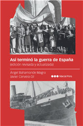 E-book, Así terminó la guerra de España, Marcial Pons Ediciones de Historia