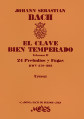 E-book, El clave bien temperado : Volumen 2, Melos Ediciones Musicales