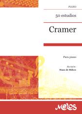E-book, Cramer 50 estudios : Para piano, Melos Ediciones Musicales