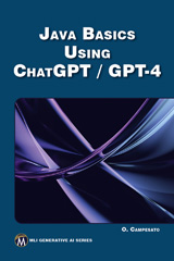 E-book, Java Basics Using ChatGPT/GPT-4, Campesato, Oswald, Mercury Learning and Information