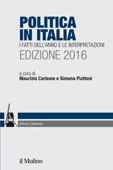 E-book, Politica in Italia : i fatti dell'anno e le interpretazioni : edizione 2016, Il mulino