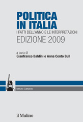 E-book, Politica in Italia : i fatti dell'anno e le interpretazioni : edizione 2009, Il mulino