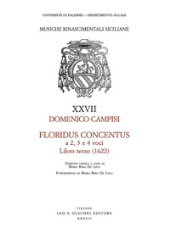 E-book, Floridus concentus a 2, 3 e 4 voci : libro terzo (1622), Leo S. Olschki