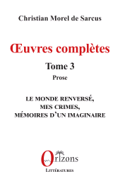 E-book, Œuvres complètes : Tome 3 - Prose, Editions Orizons