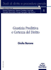 E-book, Giustizia predittiva e certezza del diritto, Pacini giuridica