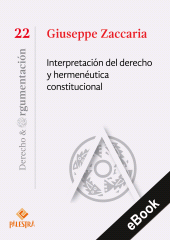 E-book, Interpretación del derecho y hermenéutica constitucional, Palestra Editores